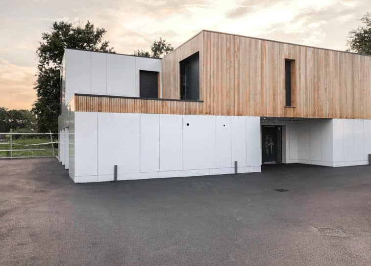 container aménagé en habitation isolée