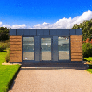 bungalow moderne imitation bois