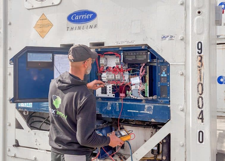 dépannage reefer